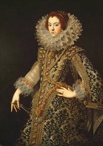 Portret Izabeli Burbońskiej, żony Filipa IV (1605-65)